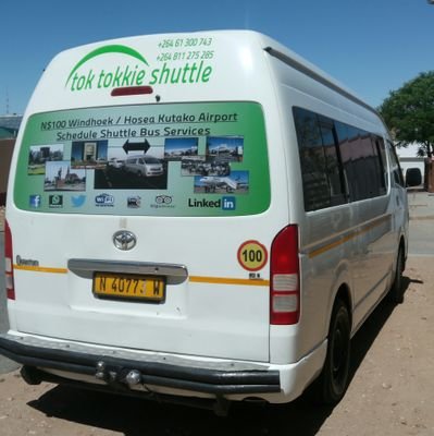 We provide shuttle and transport services in and around Namibia as well as Botswana and South Africa. We have been operation for 5 years now.