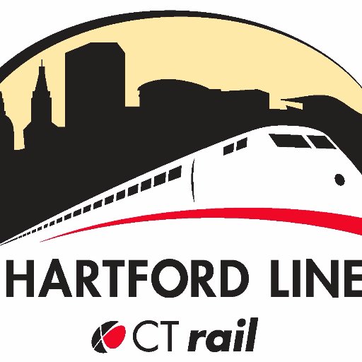 Enhanced service along New Haven-Hartford-Springfield rail corridor launched June 2018 as CTrail Hartford Line. Service of Connecticut Dept of Transportation.