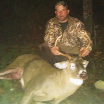 Big outdoorsman loves to hunt loves sports just enjoys the outdoors spending time with his family