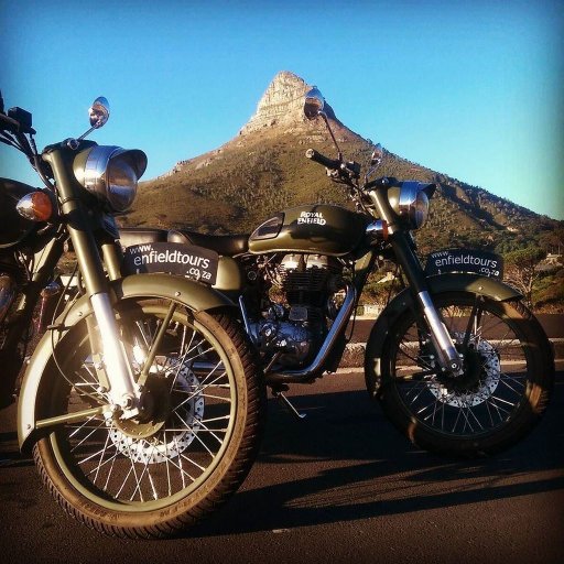 Ride 1 of our 16 Royal Enfields on the Cape Peninsula, visit Simon's Town and Cape Point, as well as ride Chapmans Peak. For bookings call +27(0)63 632 0995.