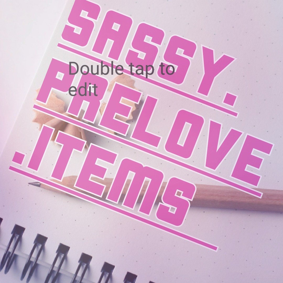 sassy_items's profile picture. Terdapat pelbagai barang yang berkualiti dan cantik serta murah ..boleh pm untuk membuat pesanan