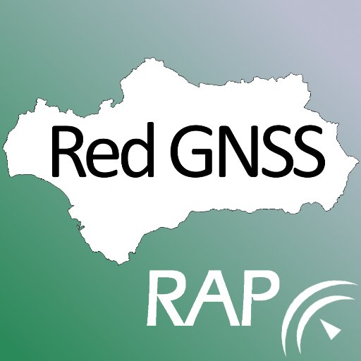 Cuenta de Red Andaluza de Posicionamiento #RAP desde donde podrás consultar las incidencias,anuncios y novedades referentes a los servicios de RedGNSS Andalucía