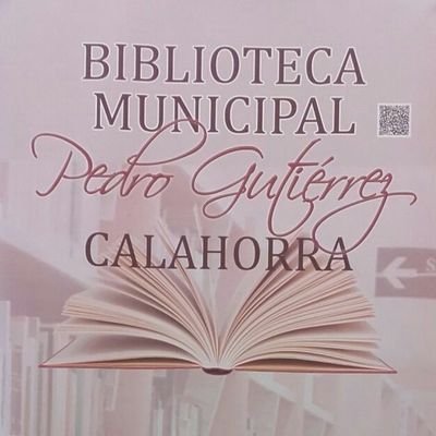 Cuenta oficial de la Biblioteca Municipal Pedro Gutiérrez de Calahorra (La Rioja). 
FB: https://t.co/DKOuKgXoRQ 
IG: https://t.co/bLIzKP4up9