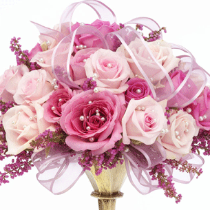 How can wedding be without flowers?