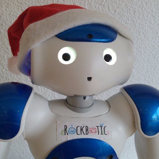 ¡Me llamo RJ-45 y soy un robot de la serie NAO! En proceso de ser el dueño de Rockbotic.