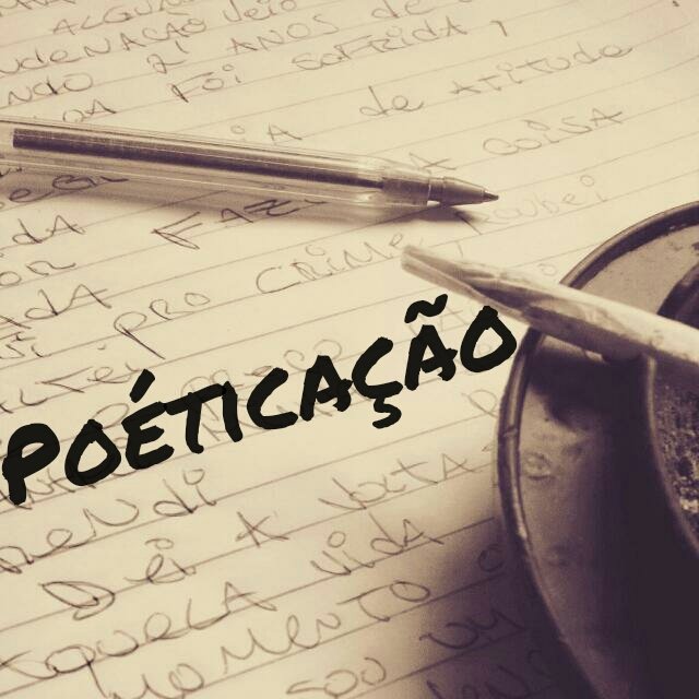 Peguei minhas mágoas e lembranças, enchi uma mala e um caderno de poesias  ...