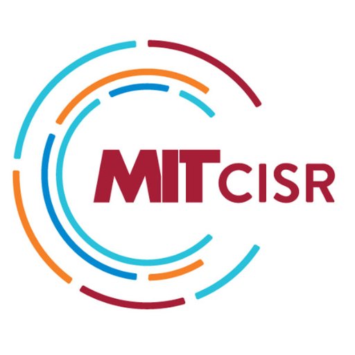 MIT Center for Information Systems Research (CISR), a research center at the MIT Sloan School of Management. Tweets managed by Cheryl Miller