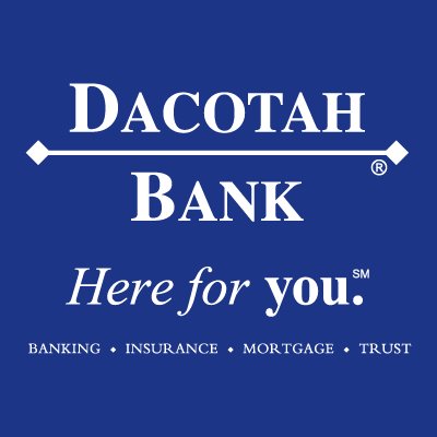 Dacotah Bank is here for you with banking, insurance, mortgage, and trust services. Member FDIC/Equal Housing Lender. Insurance and Trust are not FDIC insured.