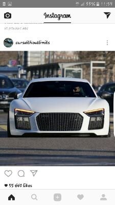 My personality. Im down to earth. I tell it as it is. I'm a car fanatic