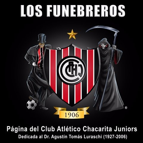 Cuenta del Club Atlético Chacarita Juniors dedicada al Dr. Agustín Tomás Luraschi.
Segunda y tercera generación de Funebreros 🇾🇪🇾🇪🇾🇪