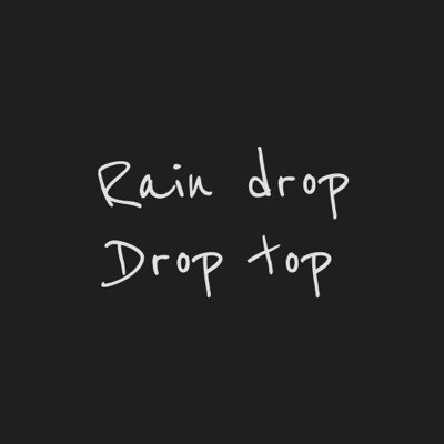 plisseret gnier tyk rain drop, drop top (@raindropdropt0p) / Twitter