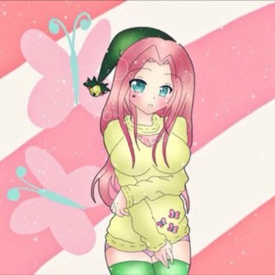 Um Hi t-thank you for following me. My name is Fluttershy how are you? SSP @NudeTwilight She is mine and very smart and beautiful. I love you Twilight