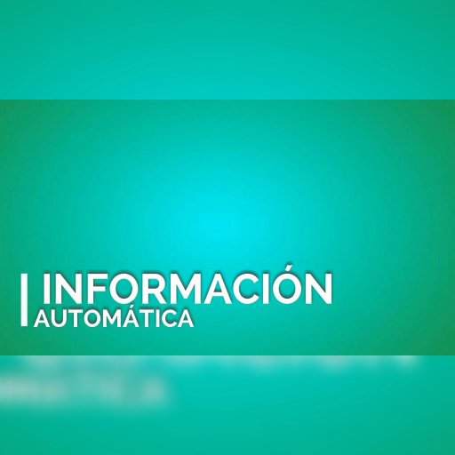 InfoAutomatica1's profile picture. INFORMACIÓN AUTOMÁTICA💻📱(Informacion, Terminos Informaticos y más) #InfoAutomatica 
Voz Off: JUAN HUGHES (@J_AHughes)
Ultimo Video⤵⤵⤵ 
https://t.co/SD4hBSW2Lp