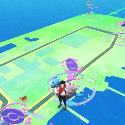 Ch211 Go 話題の錦糸町駅前ポケストップ密集地 ルアーモジュール満開でコラッタ５匹