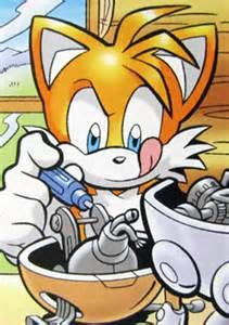 Tails here! I'm Sonic's sidekick @Heroic_blur_ I am also a pilot, engineer and, scientist. What makes me unique is me having an abnormal amount of tails! CRAZY!