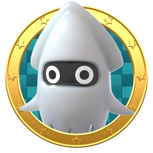 HI MY NAME IS the GOLDENBLOOPER and I COME FROM the WORLD OF MARIO BUT I WAS DIFFERENT BECAUSE I WAS BORN GOLDEN