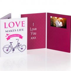 Greetings Cards with embedded LCD Screen #Birthday #Wedding #Christmas Digital Photo Albums, #Corporate Video Brochures & Business Cards
Innovative & Unique!