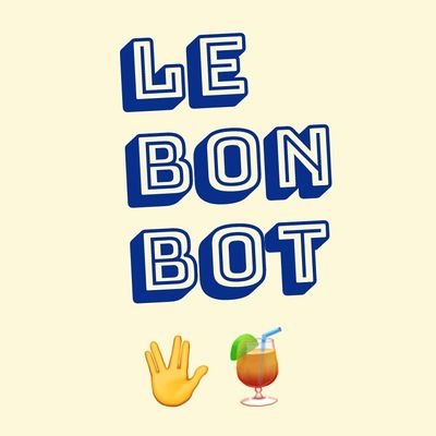 Je connais des bots qui vont changer ta vie. Envoie-moi un message !
https://t.co/P0YQgjH1lT