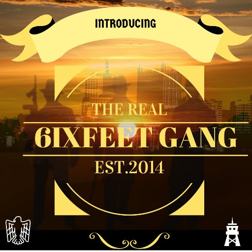 6ixfeet Gang is an independent music group.
GENRE-HIPHOP/SOUL MUSIC.
EST. 2014