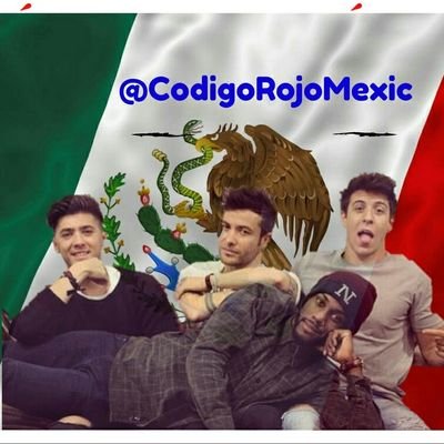 Primera cuenta de apoyo en México a la boyband urbana de España Código Rojo. 
Nos sigue CR desde el 29-10-16, Jaro 28-12-16, Will 30-12-16.