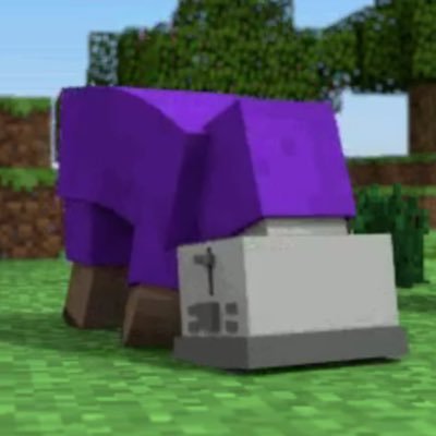 PURPLE SHEP TRIES SOCIAL MEDIA (Minecraft)  Purple Sheep 