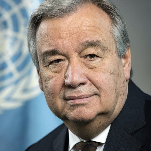 Secretary-General of the @UN.

We will never, ever give up making this world better for everyone, everywhere.