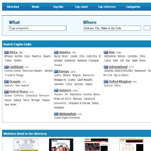 Directory of over 1500 International Search Engines.