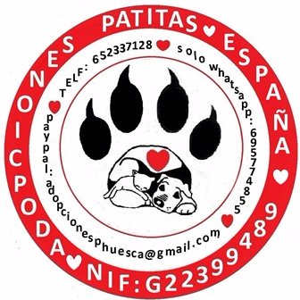 Asociación sin ánimo de lucro de Huesca que trabaja a nivel nacional y esta inscrita en la Comunidad de Madrid, que rescata animales y cuida hasta su adopción.