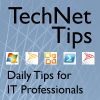 Daily tips for IT professionals from Microsoft TechNet. Tweets by freelance Executive Editor @MattGraven. (Feed not currently active.)