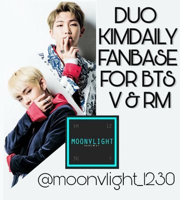 For #BTS #뷔몬 #랩몬스터 #뷔 #DuoKimDaily | Part of @RMINAFANS & @TAETAEINA_TEAM | ✉ 1230moonvlight@gmail.com