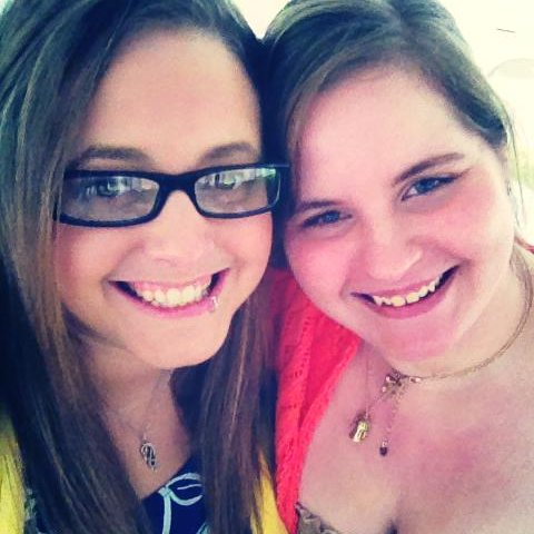 I'm the one on the right. My cousin is the other woman.