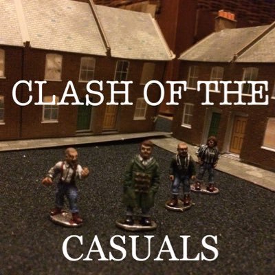Brand new table top, turn based strategy game. Control your team of hooligans and batter the opposition or take control of the town as riot police.