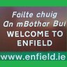 enfieldonline's profile picture. Enfield is a modern service town of 5,000 people and over 200 businesses. Linked by bus, train, Royal Canal and M4 motorway between Dublin and the West.