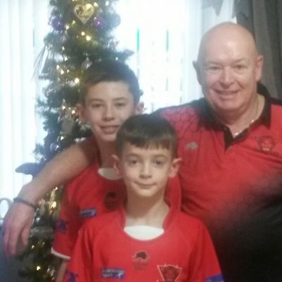 lifelong salford and r/l supporter and m/u grandsons following Me