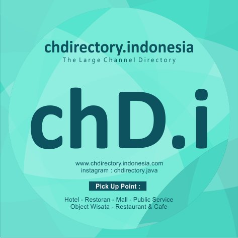 chdirectory.indonesia 
Instagram : @chdirectory.indonesia
E : amin.7friends@gmail.com 
M : 082114434901