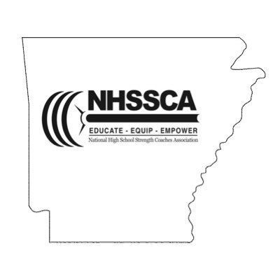 National High School Strength Coaches Association - State of Arkansas. State director: Dalton Pearson, strengthcoachpearson@gmail.com, @PearsonStrength