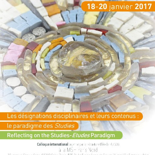 18-20 Jan 2016 // Les désignations disciplinaires et leurs contenus: le paradigme des studies [Reflecting on the Studies/Études Paradigm]