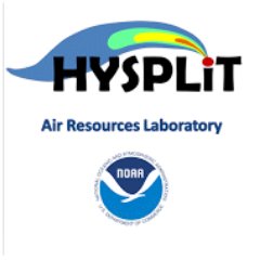 The HYSPLIT model is a complete system for computing simple air parcel trajectories and complex transport, dispersion, chemical transformation, and deposition.