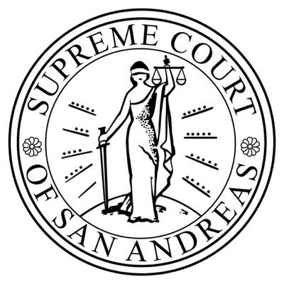 Welcome to the San Andreas Supreme Court. Committed to providing fair and equal access to justice for all San Andreas residents.