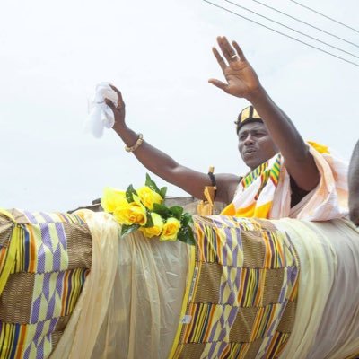 Traditional Ruler from Axim, Western Region of Ghana.