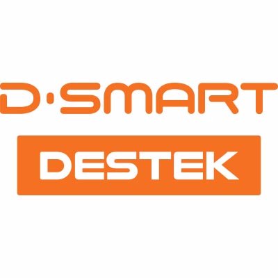 D-Smart Müşteri Hizmetleri olarak size destek vermek için buradayız. Her türlü sorunuzu saat 09:00-21:00 arası @DsmartDestek'e iletebilirsiniz.