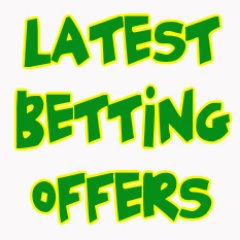Latest Betting Offers brings you special offers, free bets and promos on the biggest sporting events each week. Followers must be 18+ https://t.co/0WiNwt5hky