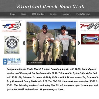 Bass fishing club that fishes out of Masons on Kentucky on Lake