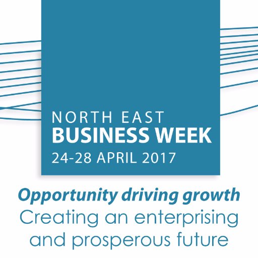 North East Business Week 2017 is a series of events from 24th to 28th of April dedicated to the theme of Opportunities #drivinggrowth.