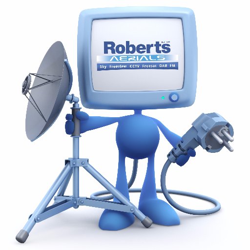 RobertsAerials's profile picture. Aerial, Satellite, Security & Audio Visual. Systems design, Installation & Maintenance, taking pride in what we do. Tweets by Marcus Roberts