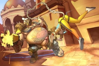 Roadhog hooking your cunts