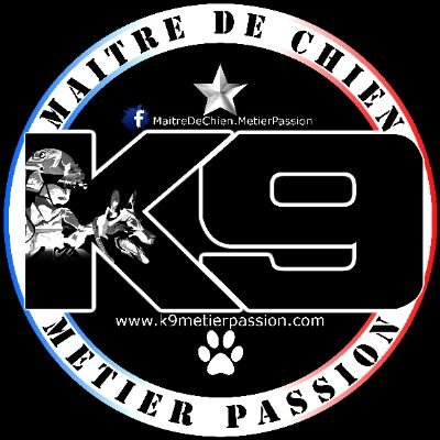 K9MétierPassion : Partager & échanger sur les différentes évolutions tactiques Canin .🇫🇷  
Pour plus d’info sur nos formations :
📧  K9mpservices@gmail.com