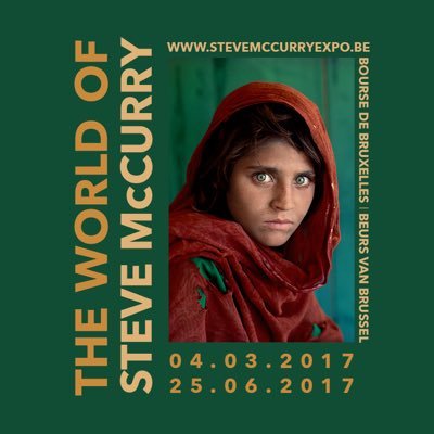 Discover more than 200 pictures of the American photographer Steve McCurry from March 4th at Palais de la Bourse in Brussels #ExpoSteveMcCurry