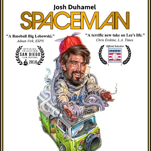 SPACEMAN stars @JoshDuhamel as one of pro sports all-time rebels. Based on the true story, a film by @BrettRapkin. Now available on DVD!