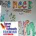 Seeking quality public education in Hawaii... keiki don't go to school on Fridays because of state budget cuts!! Any ideas?